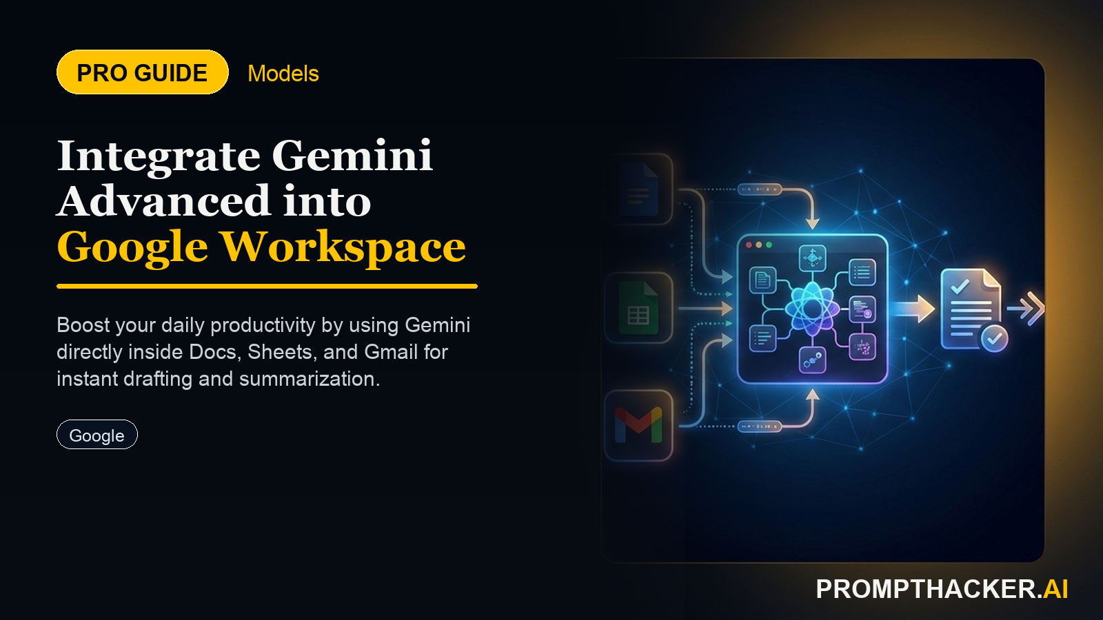google gemini advanced workspace integration productivity
