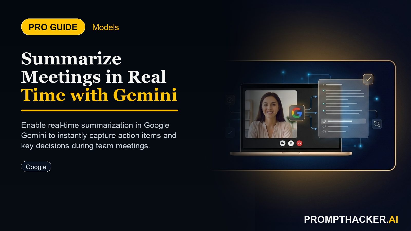google gemini realtime meeting summaries