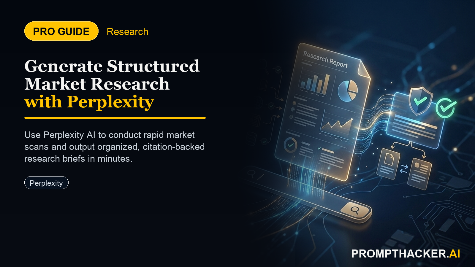 perplexity ai structured research outputs