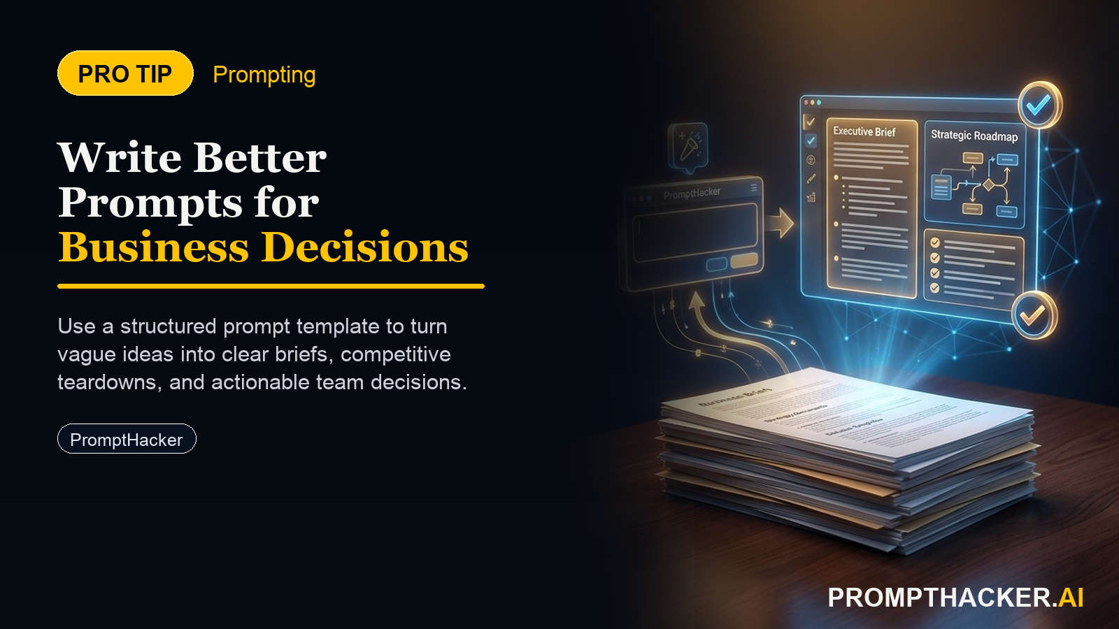 prompt engineering optimize business outcomes