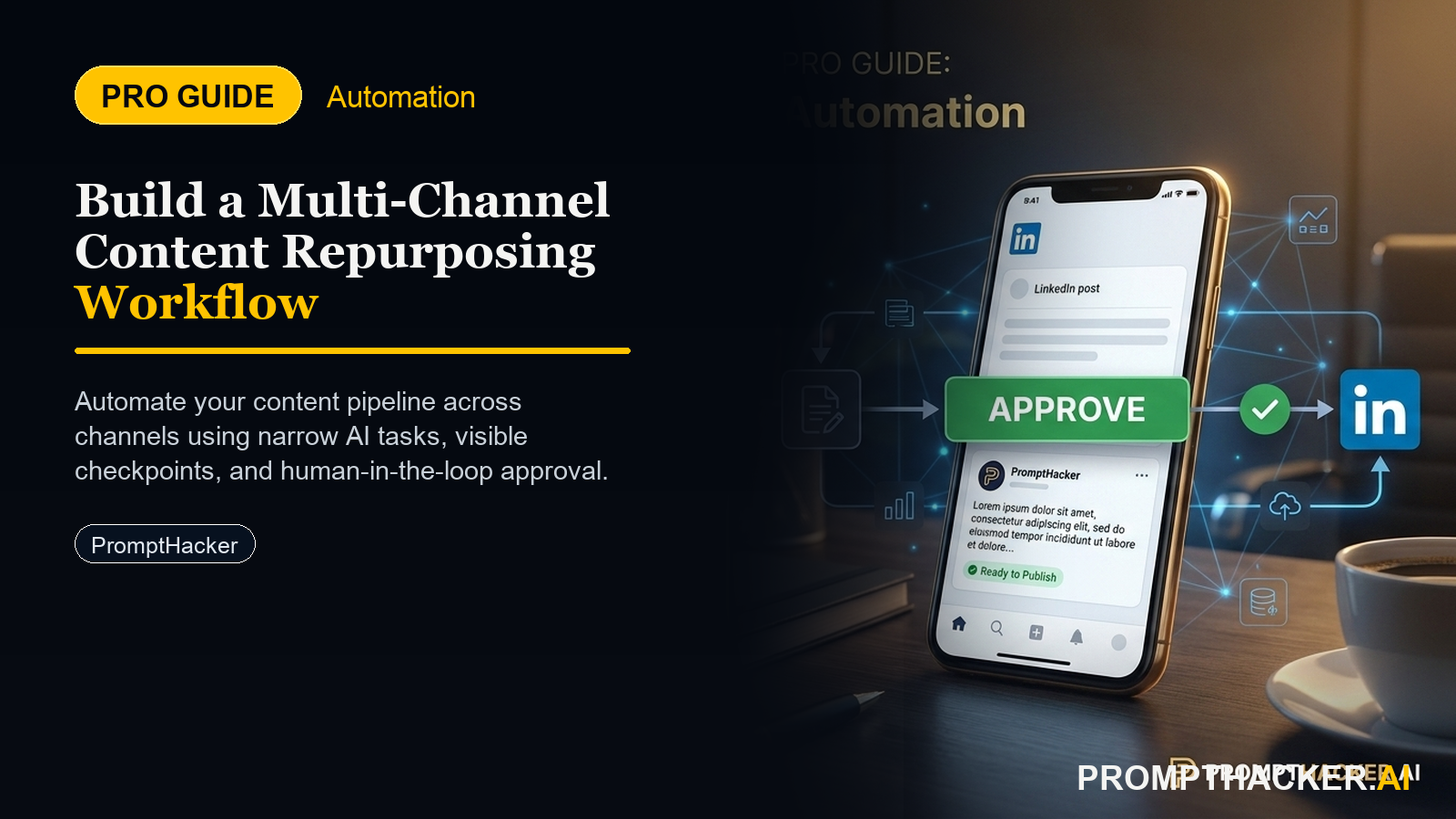 ai content repurposing workflow multi channel