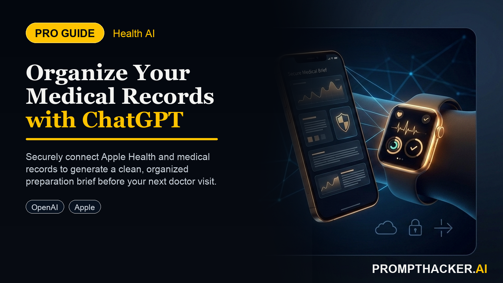 chatgpt health connect medical records apple health