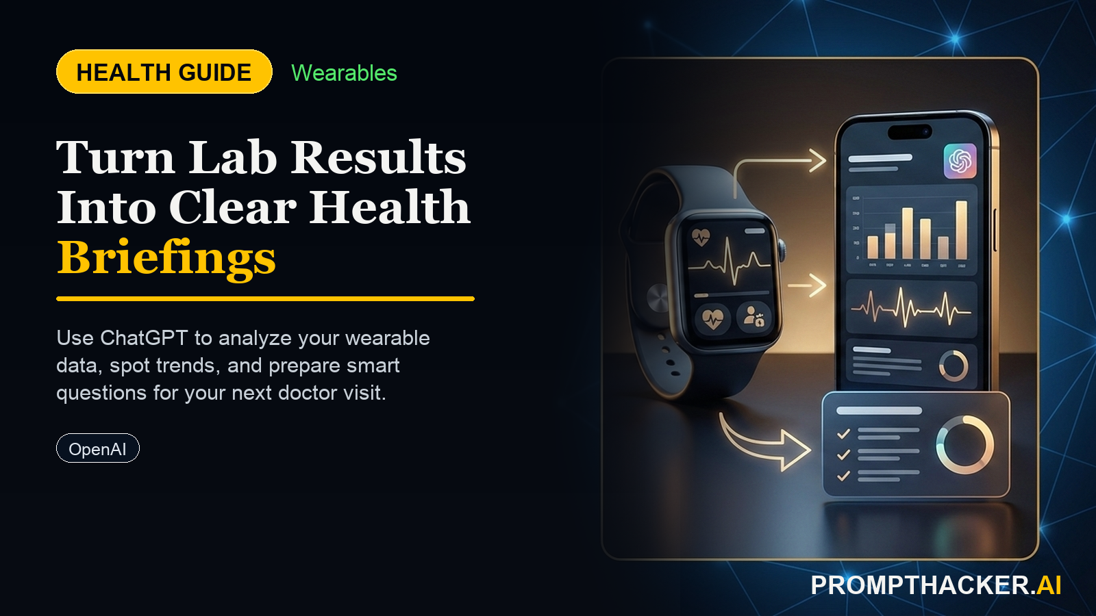 chatgpt health lab results wearables guide