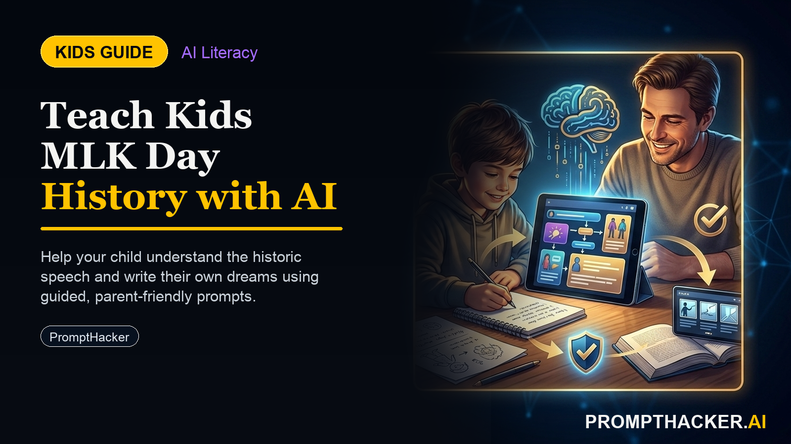 mlk day ai explain the dream kids