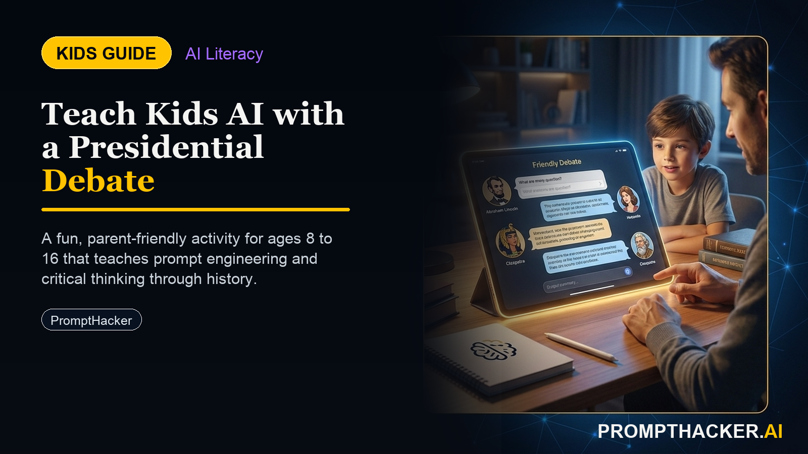 presidents day debate hardest job ai literacy kids
