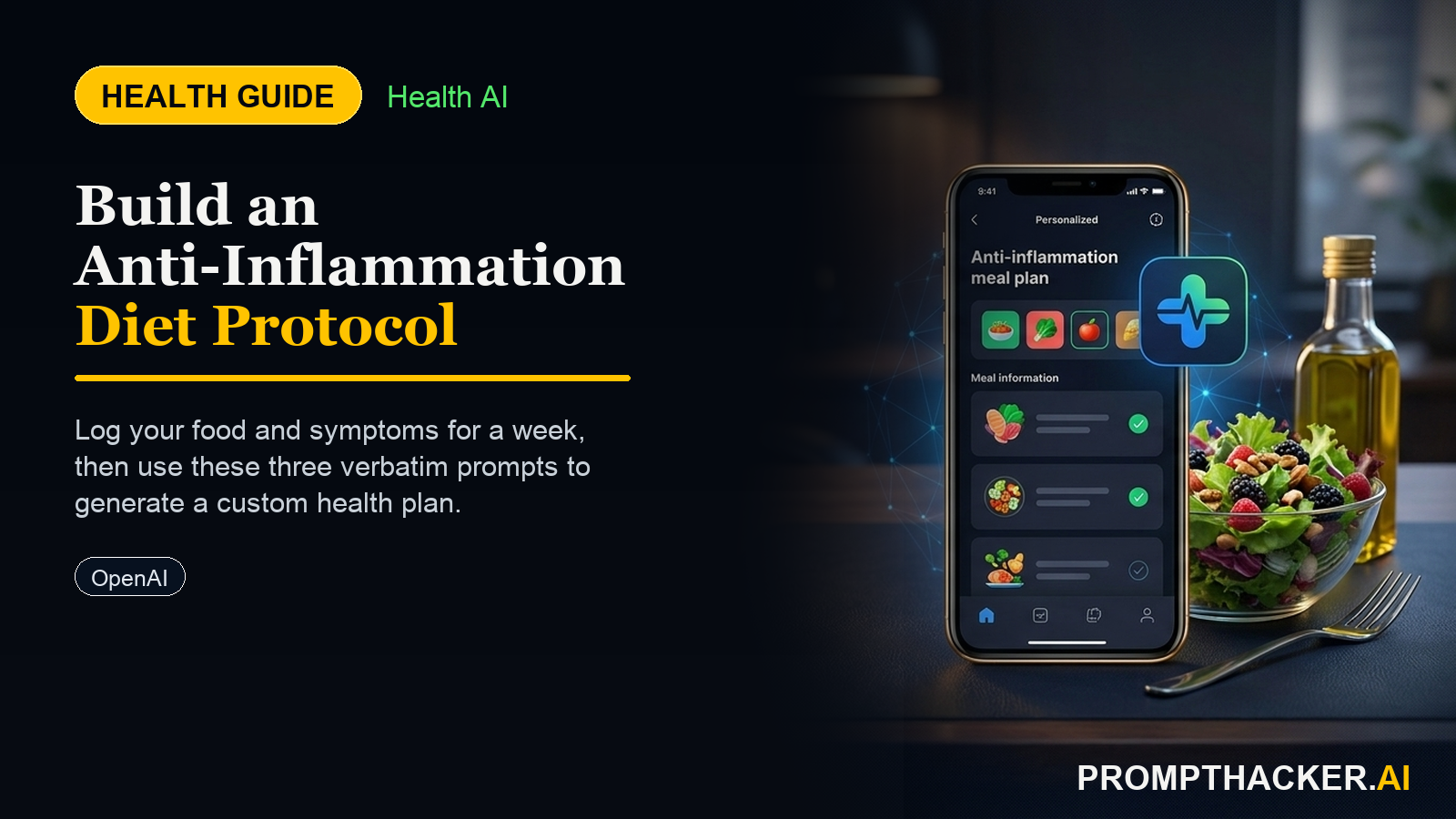 anti inflammation audit diet symptom log protocol chatgpt