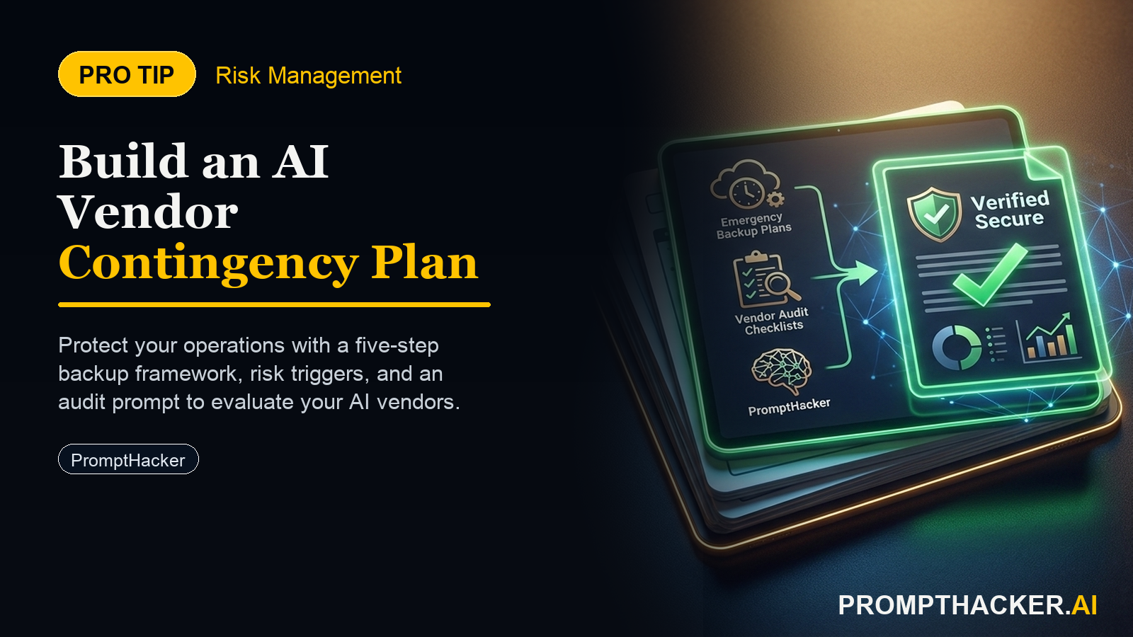 ai vendor contingency plan business continuity