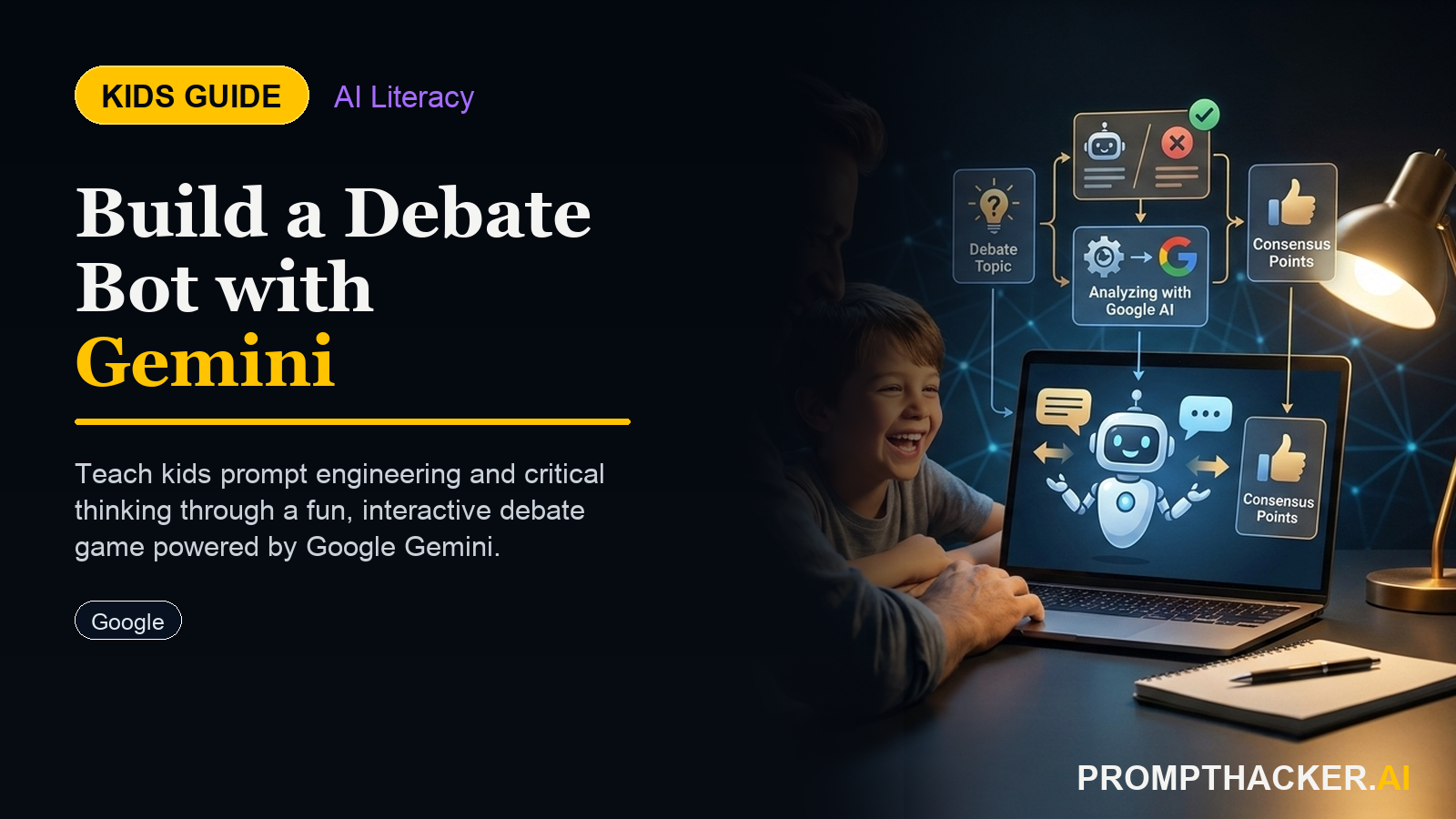 kids tip debate bot gemini