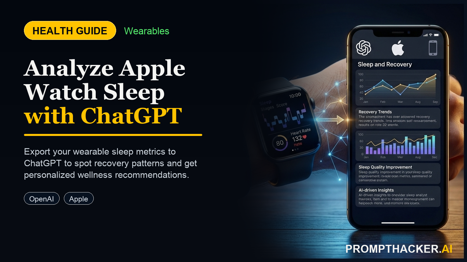 health tip apple watch sleep chatgpt recovery