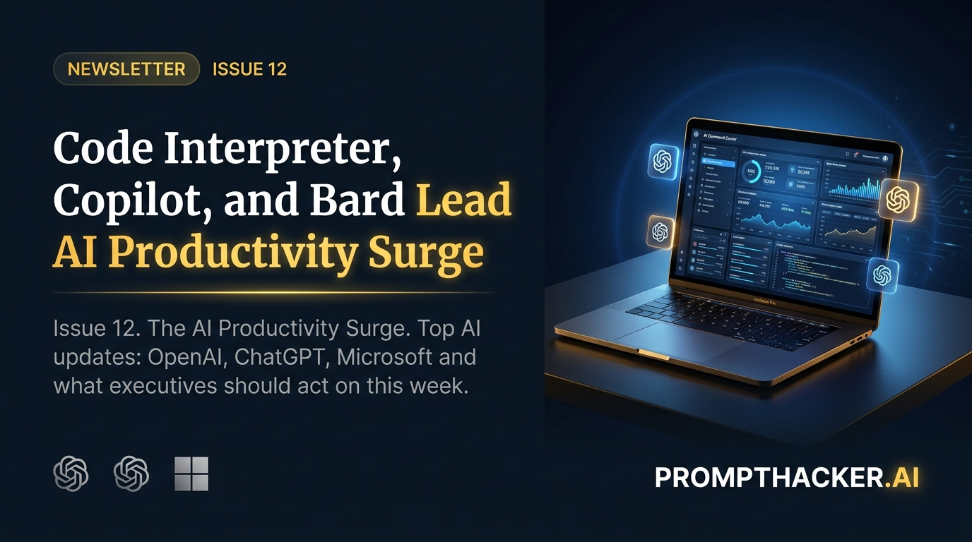 ai productivity code interpreter copilot bard executive insig