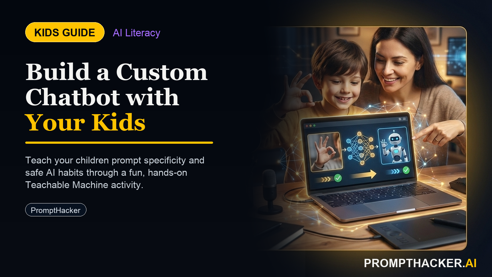 kids tip teachable machine chatbot