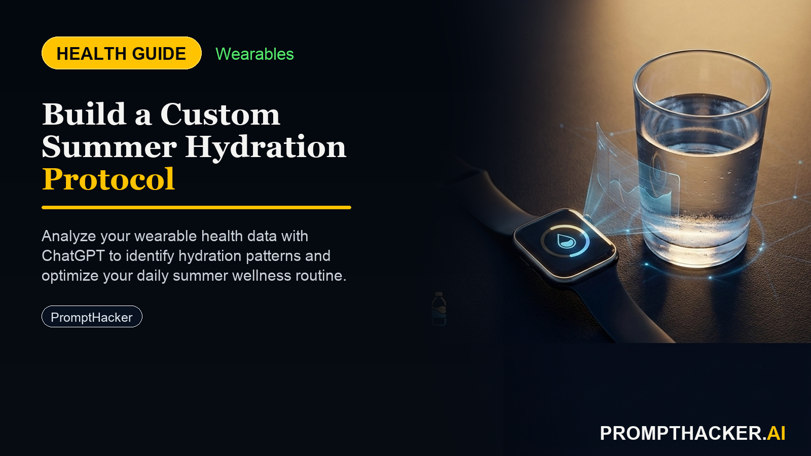 summer hydration protocol wearable data ai