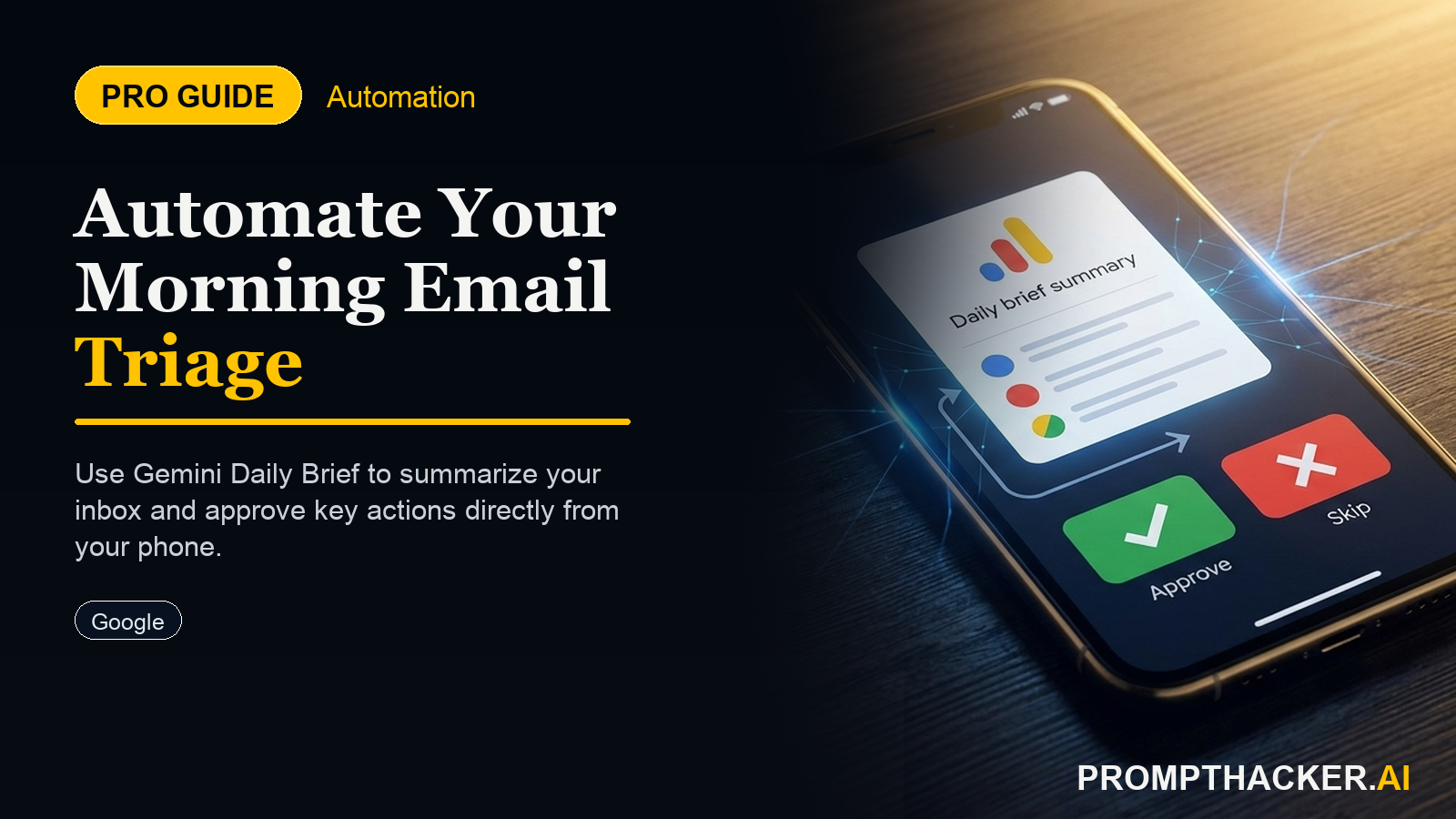 gemini daily brief spark morning agent
