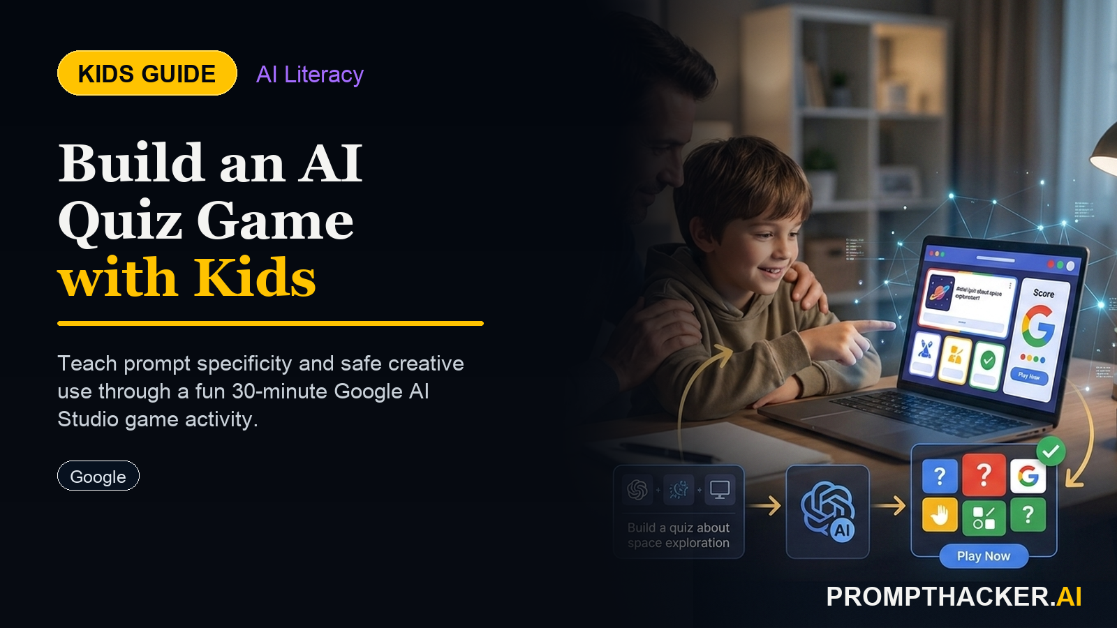 build your own ai quiz game with google ai studio a 30 minut