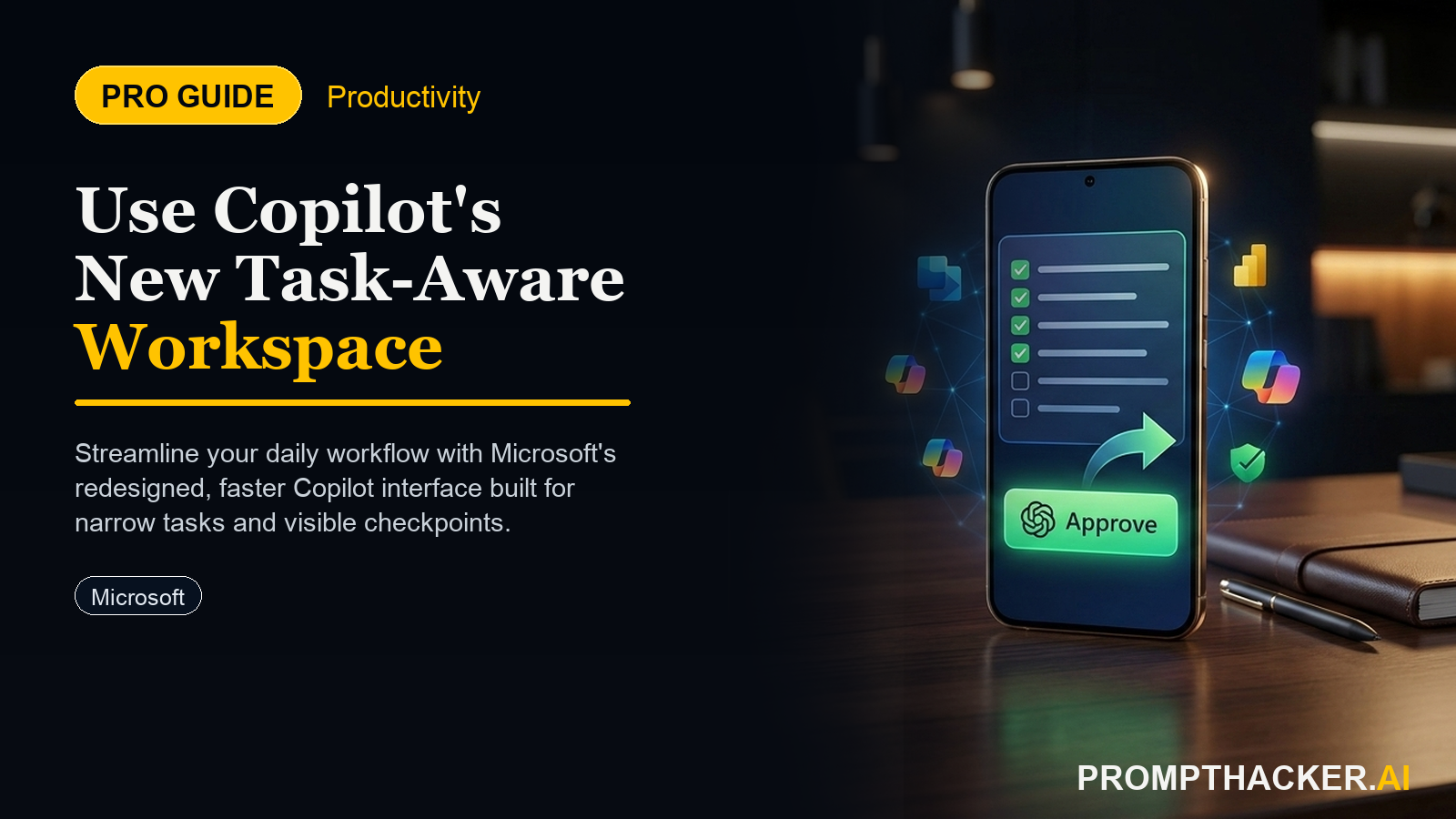 microsoft 365 copilot task aware redesign faster work