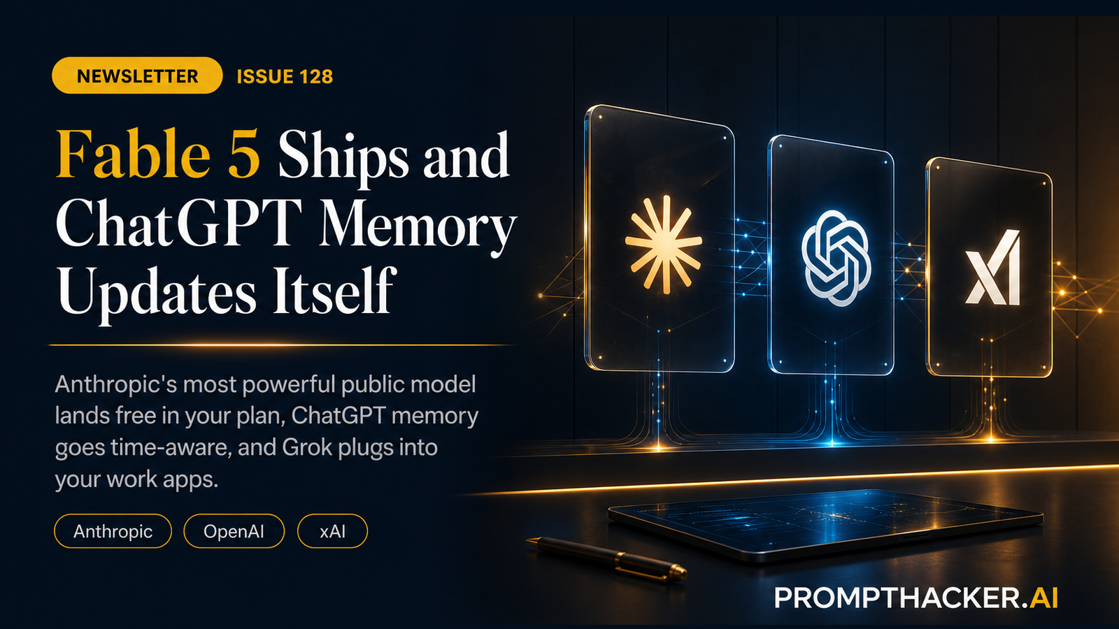 PromptHacker Issue 128 newsletter image