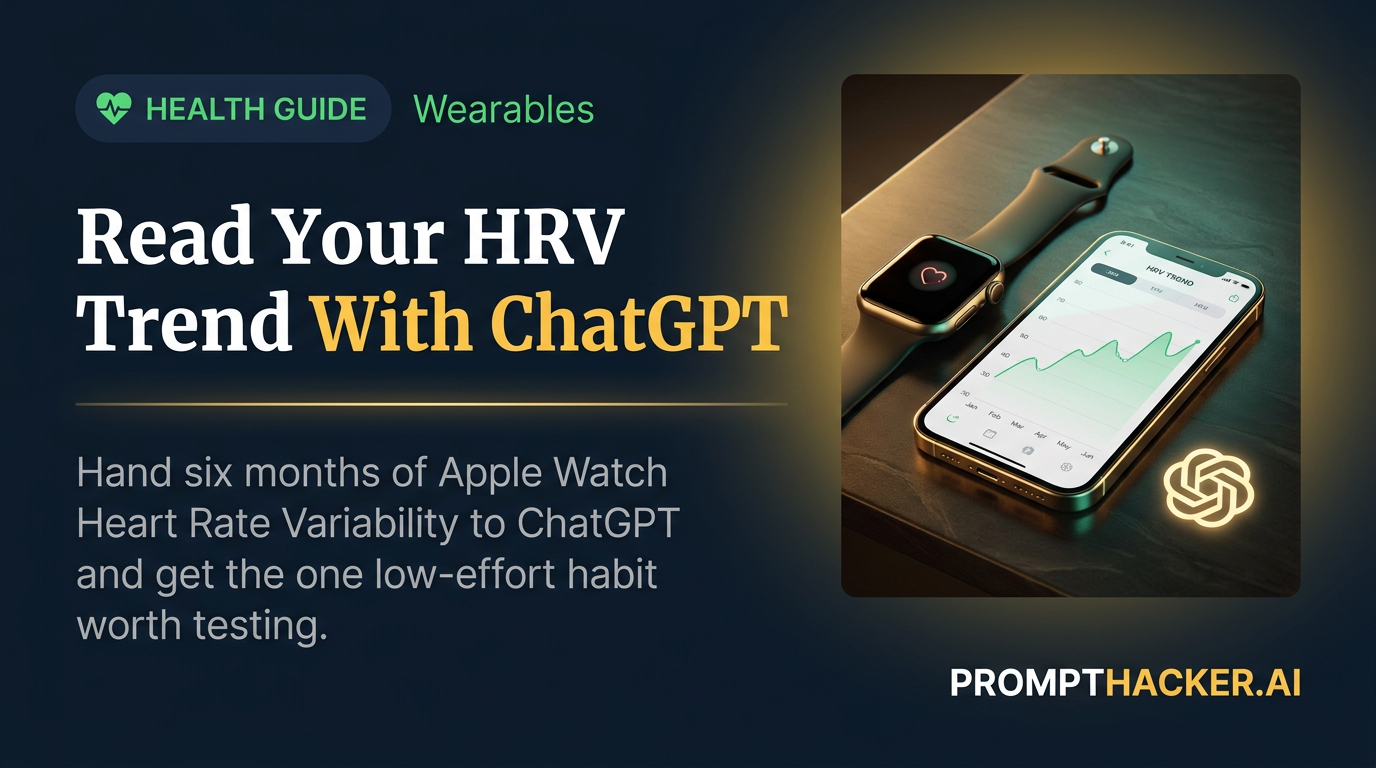 health tip hrv trend chatgpt iphone