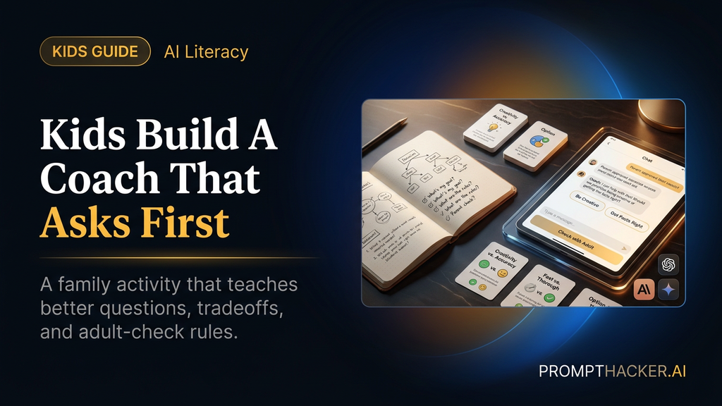 ai decision coach kids critical thinking