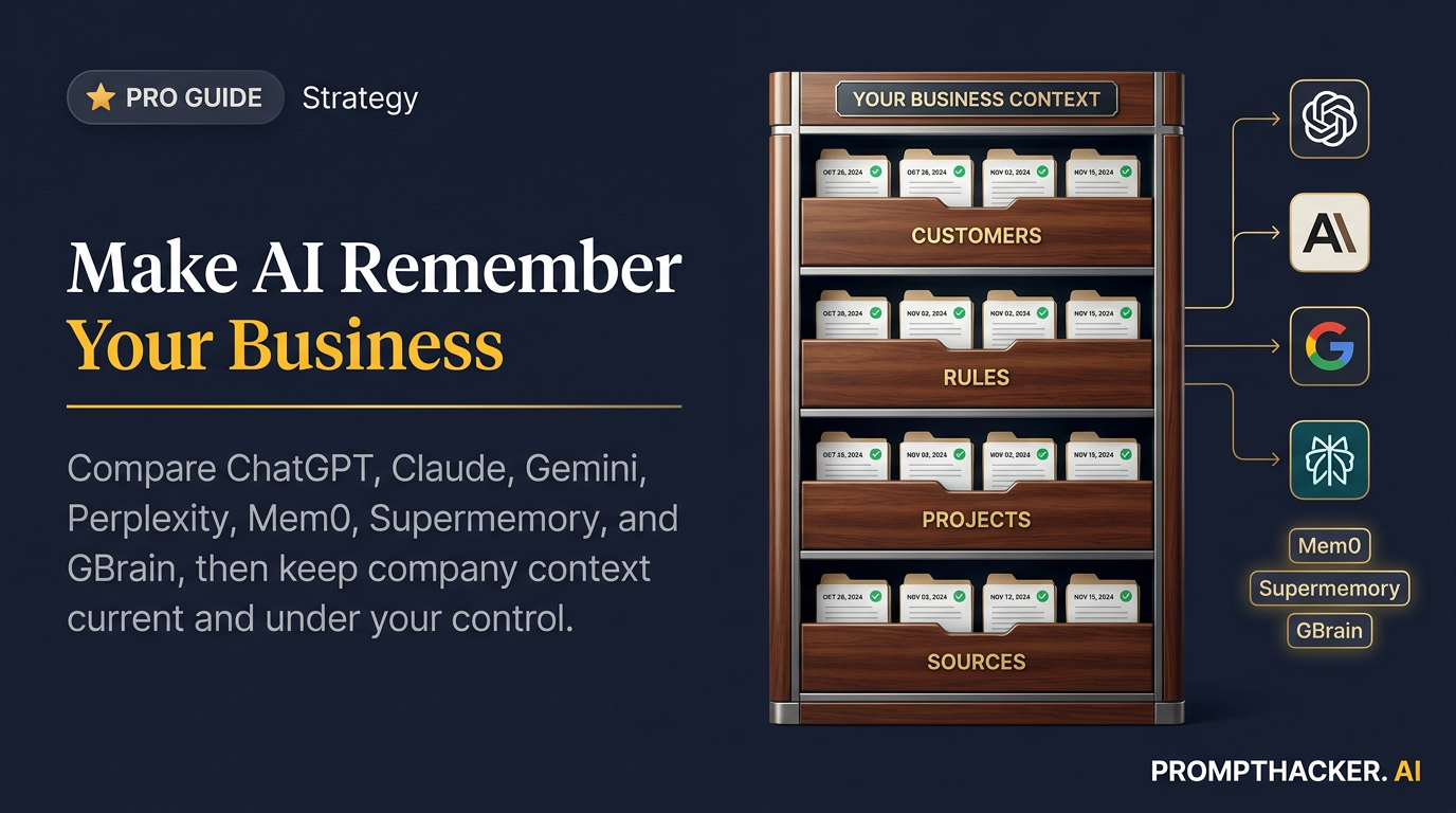 LLM memory strategies: how to make ChatGPT, Claude, Perplexity, and Gemini remember the right things