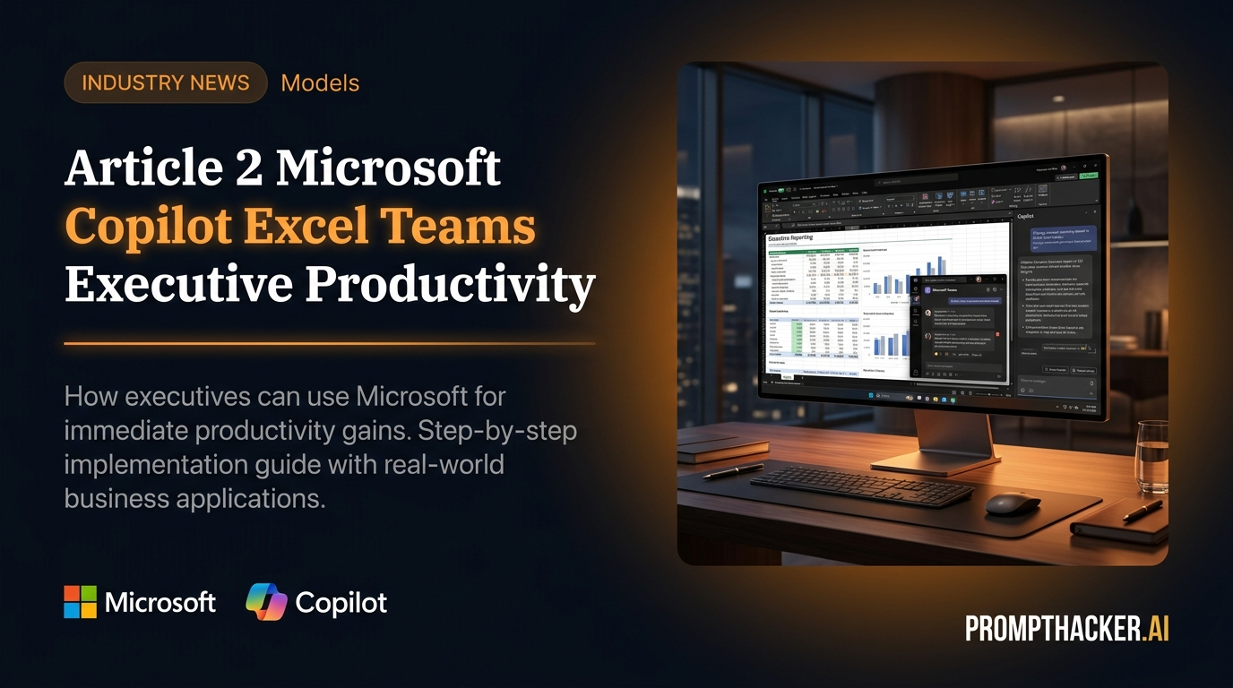 microsoft copilot excel teams executive productivity