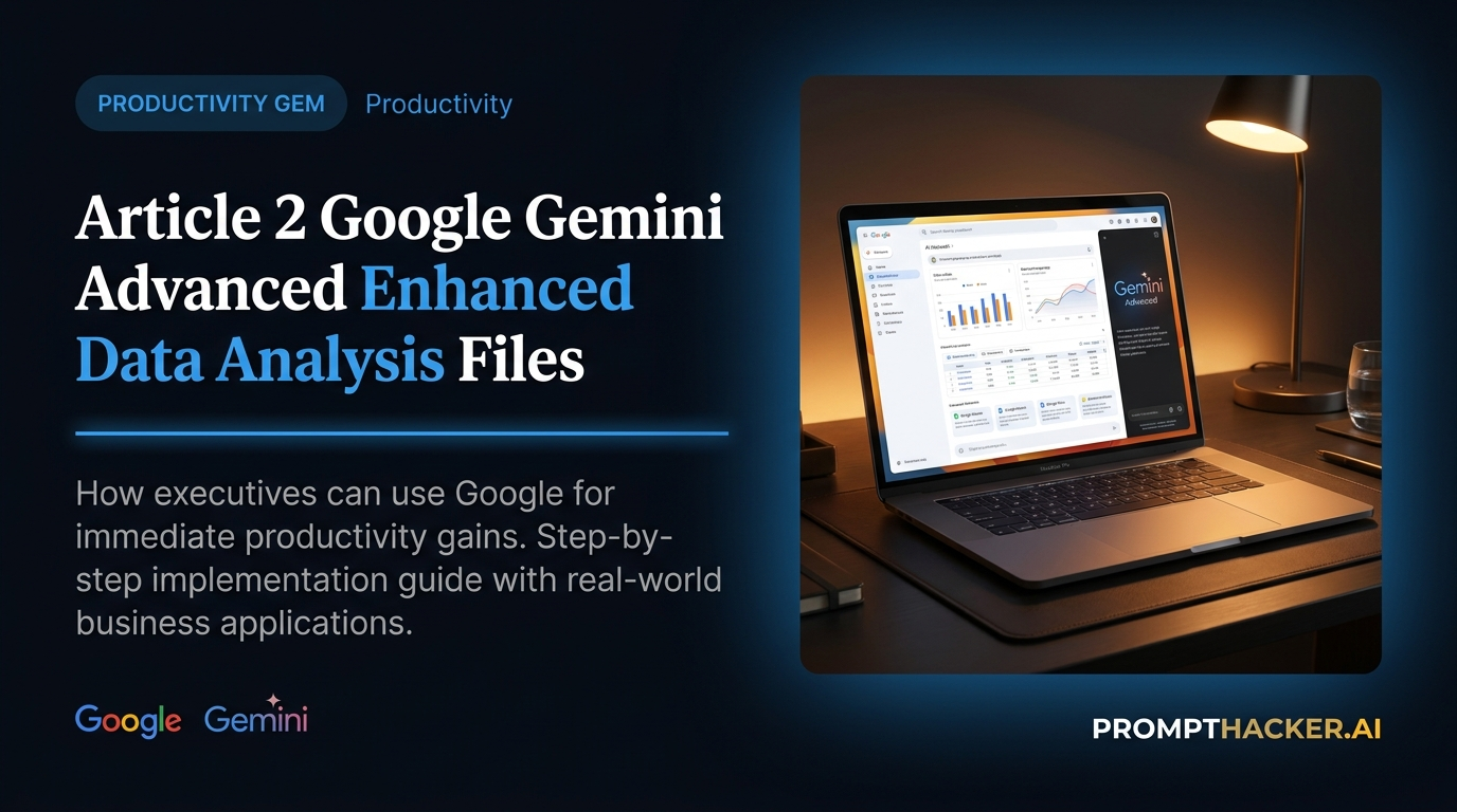 google gemini advanced enhanced data analysis files