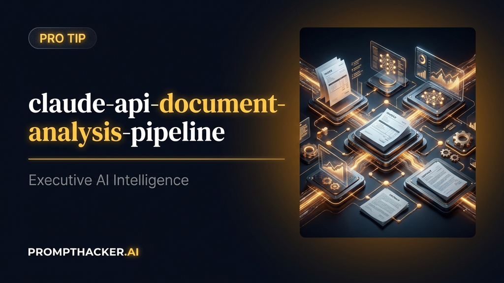 claude api document analysis pipeline
