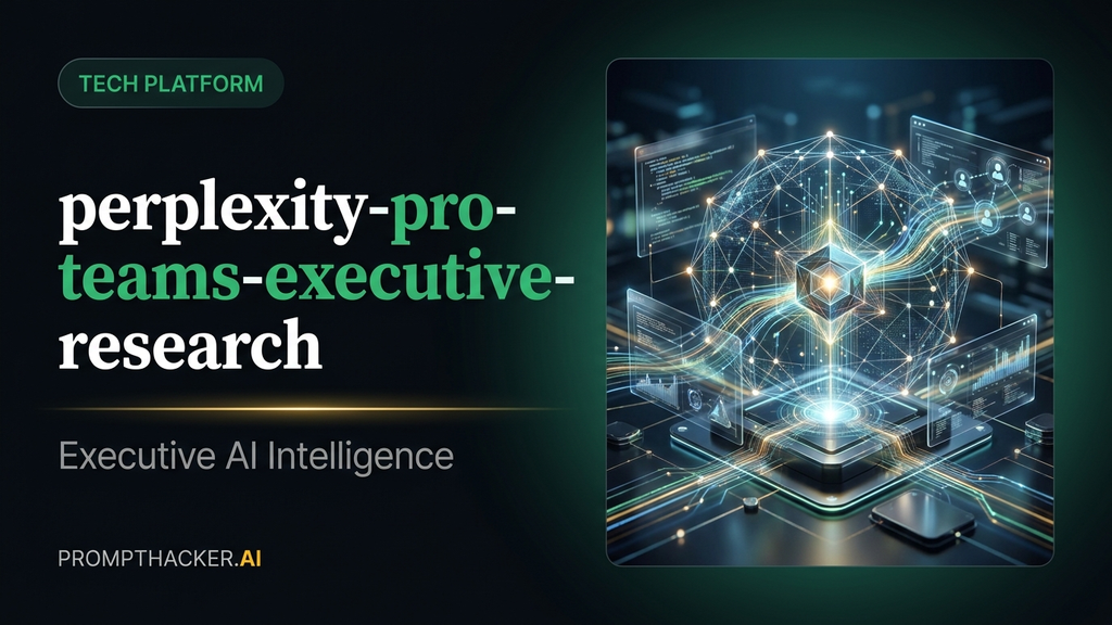 perplexity pro teams executive research
