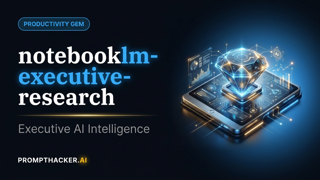 notebooklm executive research