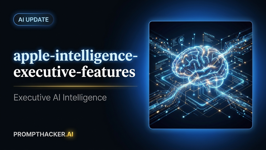 apple intelligence executive features