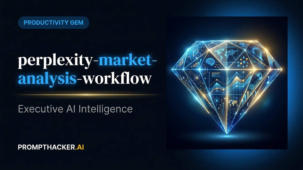 perplexity market analysis workflow