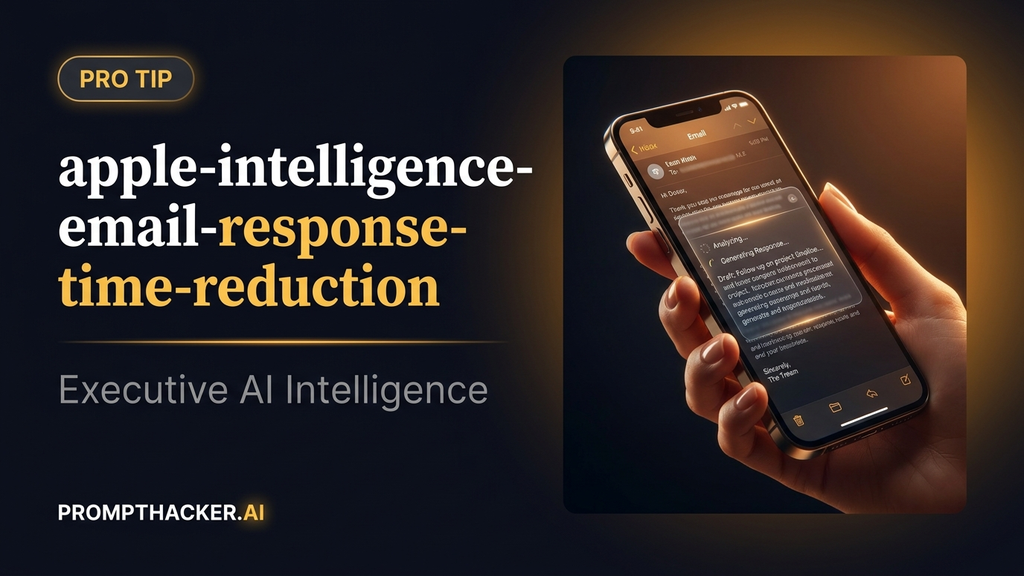 apple intelligence email response time reduction