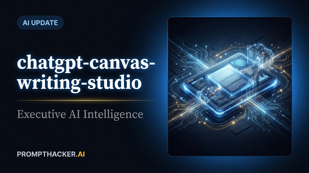 chatgpt canvas writing studio