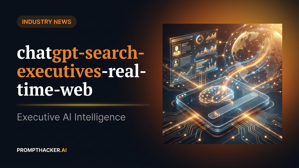 chatgpt search executives real time web