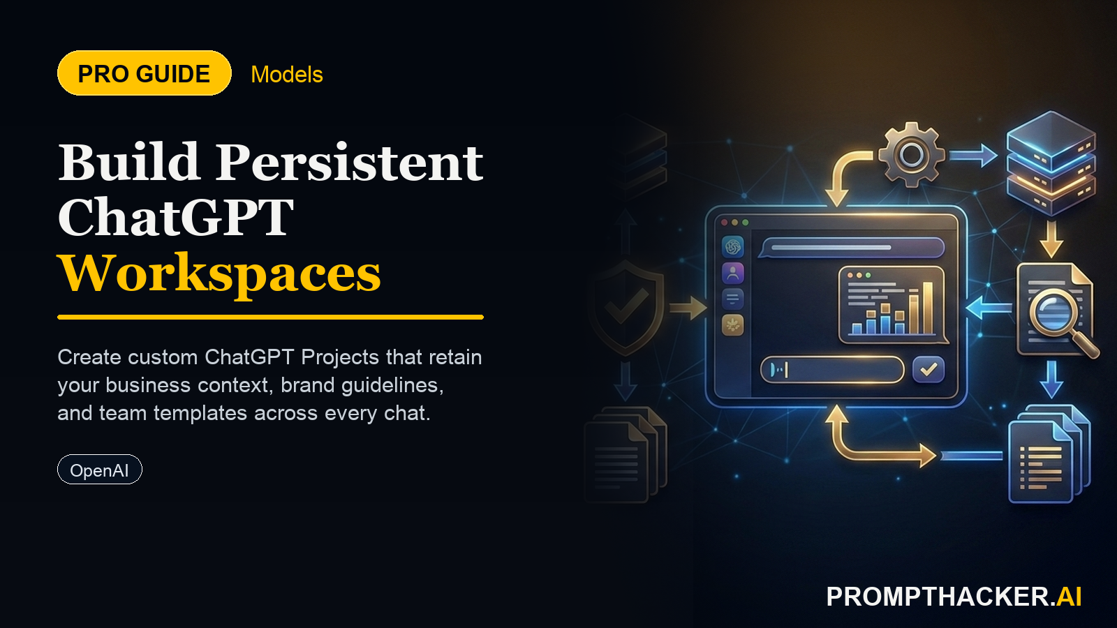 chatgpt projects persistent workspace setup