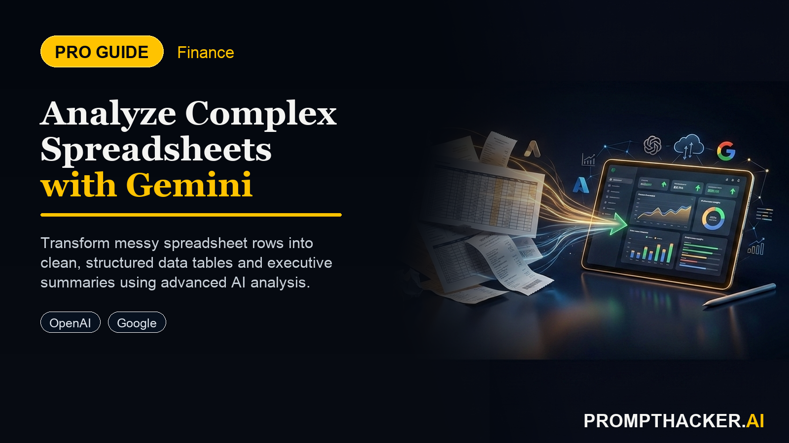 gemini advanced spreadsheet data analysis ai