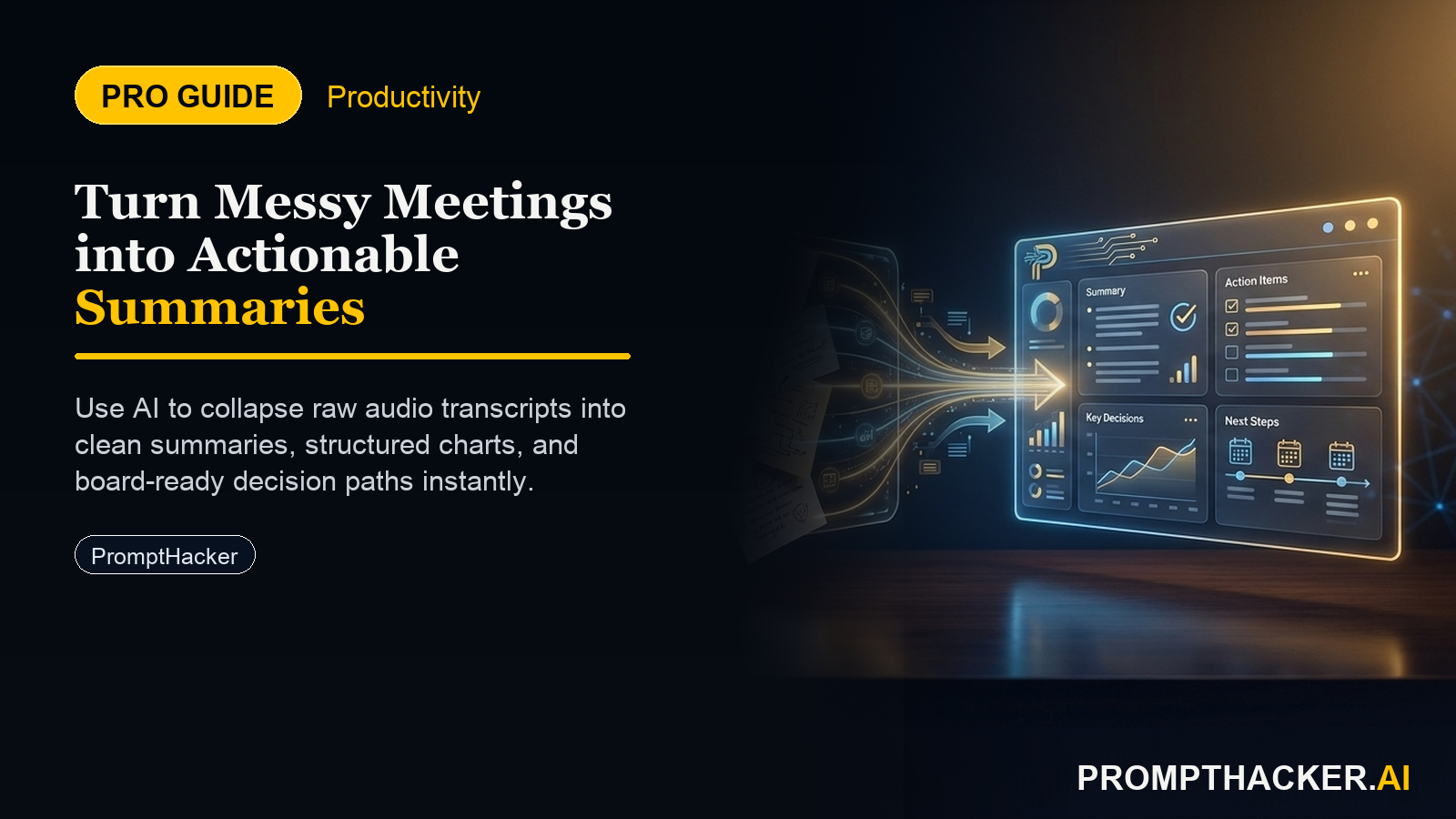 ai powered meeting summaries save followup time