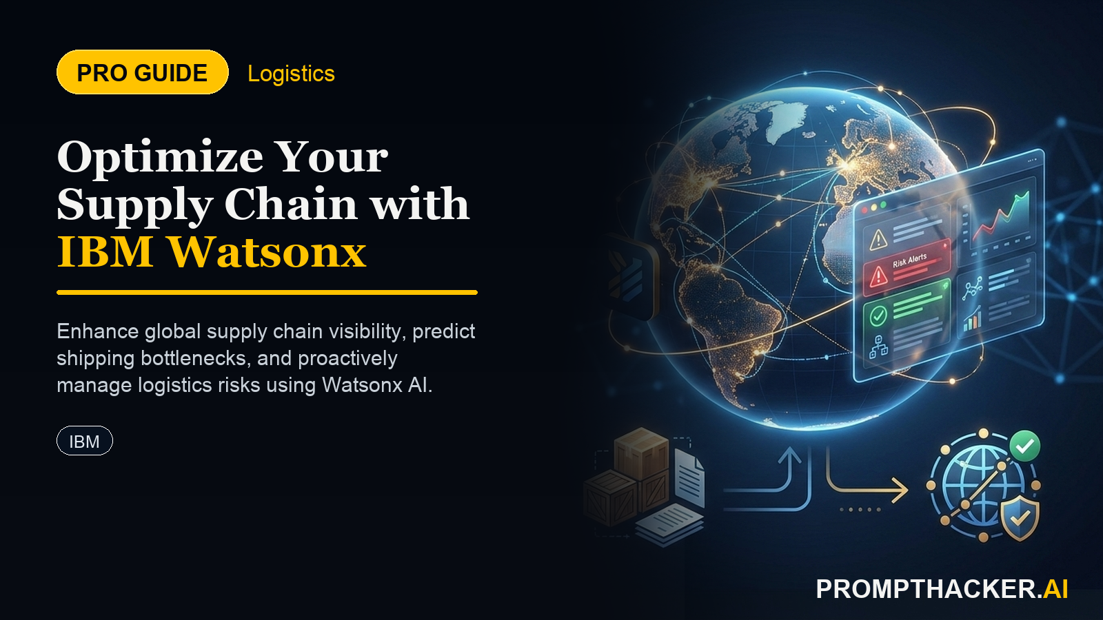 ibm watsonx ai supply chain optimization module