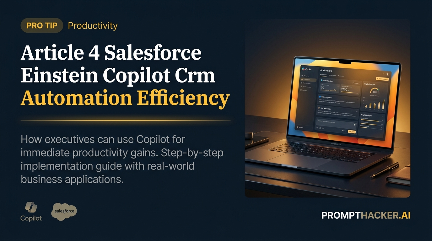 salesforce einstein copilot crm automation efficiency