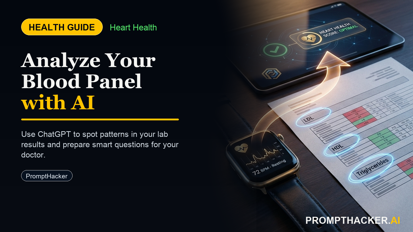 ai health tip blood panel doctor questions