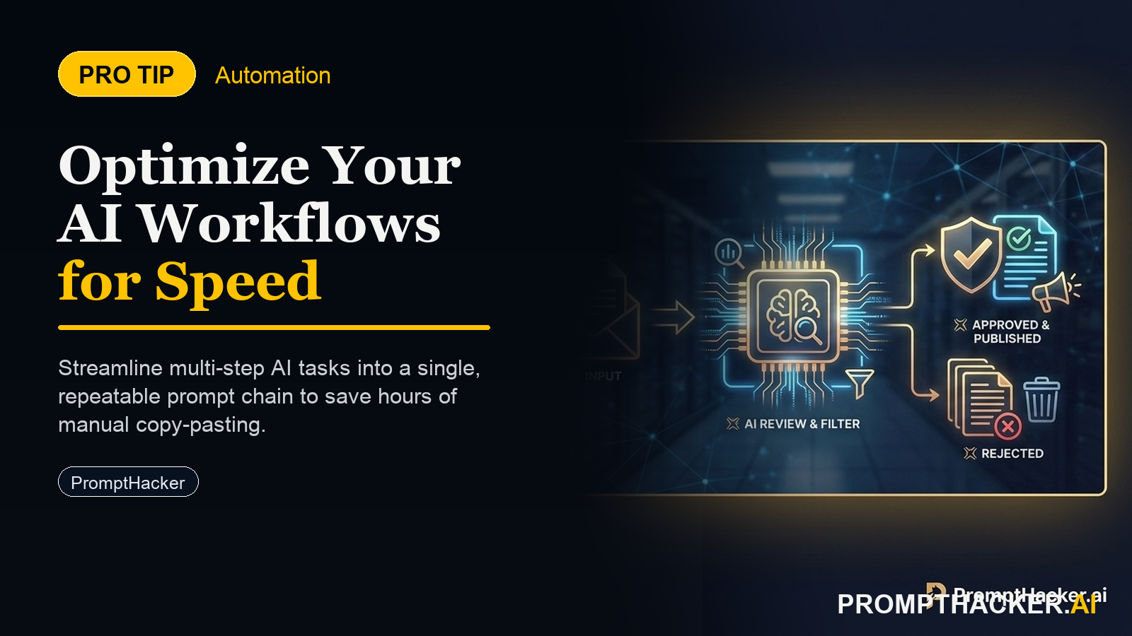 pro tip optimize ai workflows for efficiency
