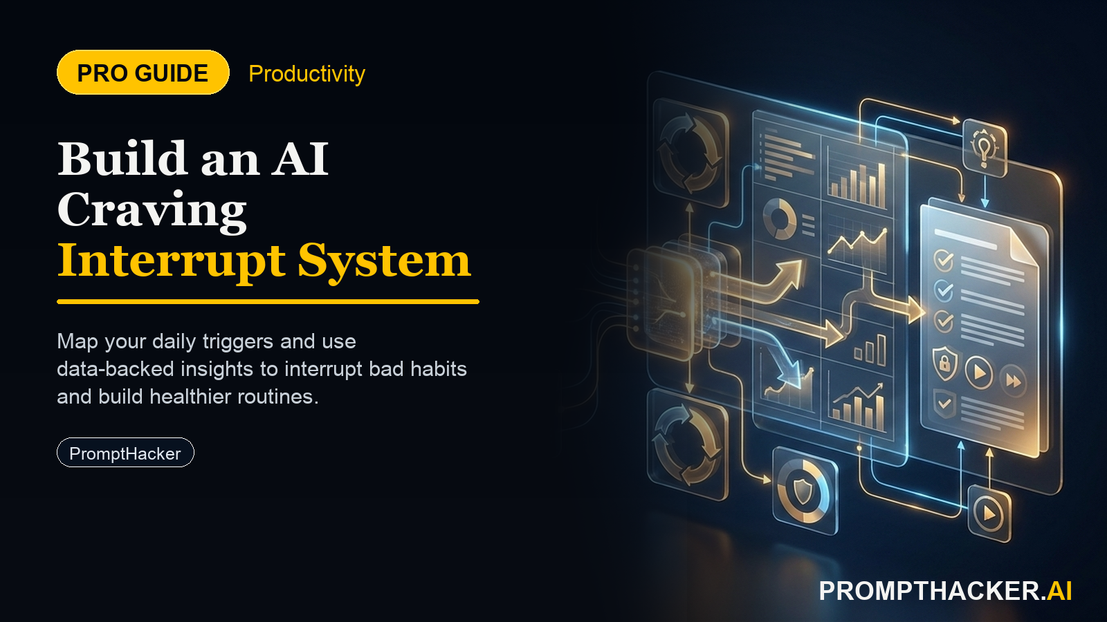 ai craving interrupt system build habit map