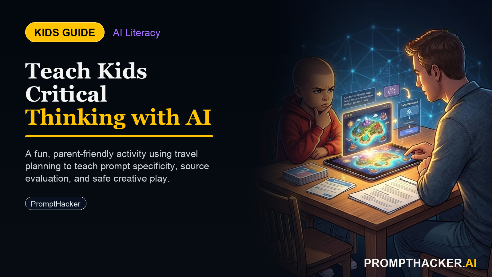 ai for kids plan dream trip critical thinking