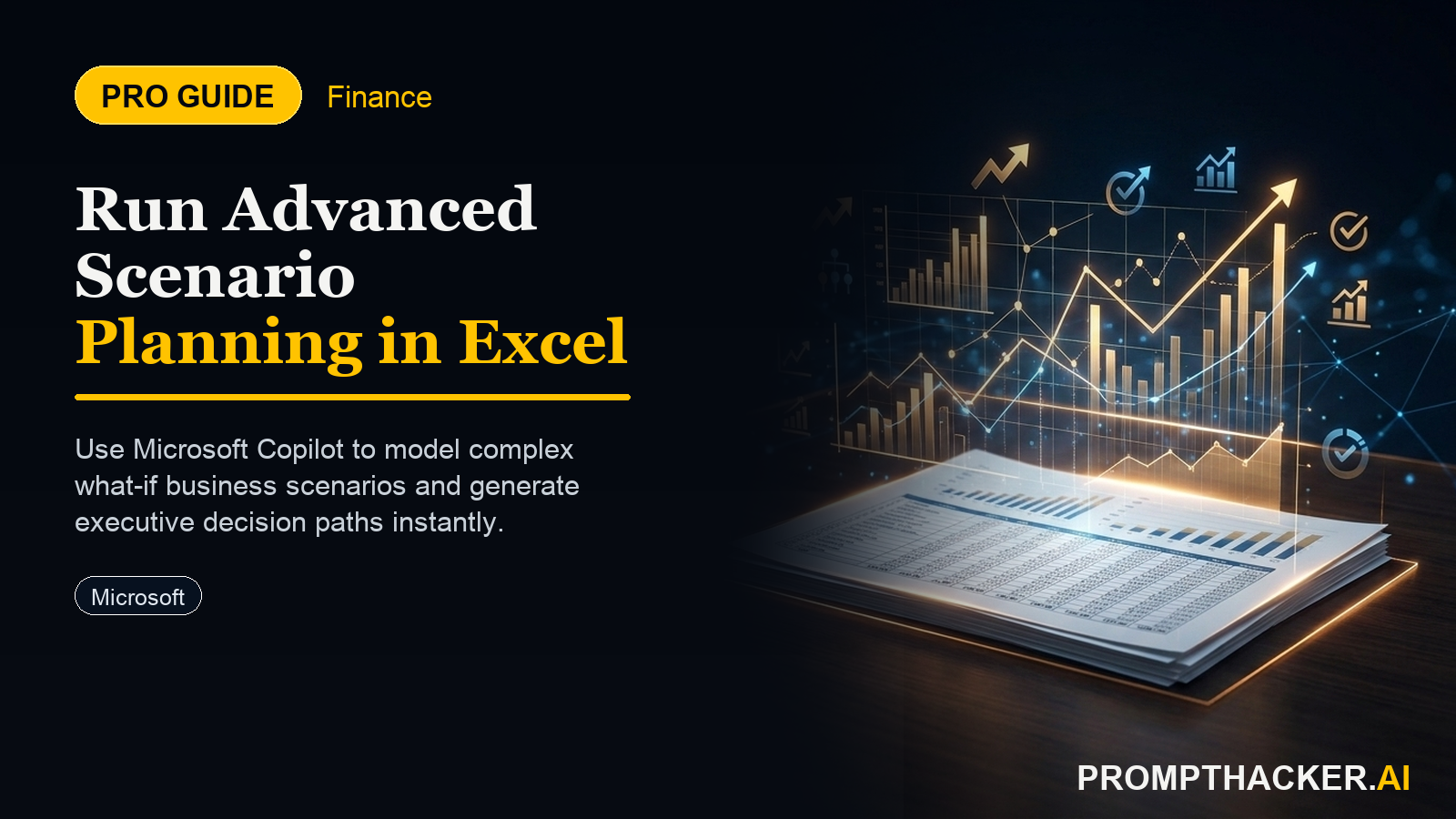 copilot excel advanced scenario what if analysis