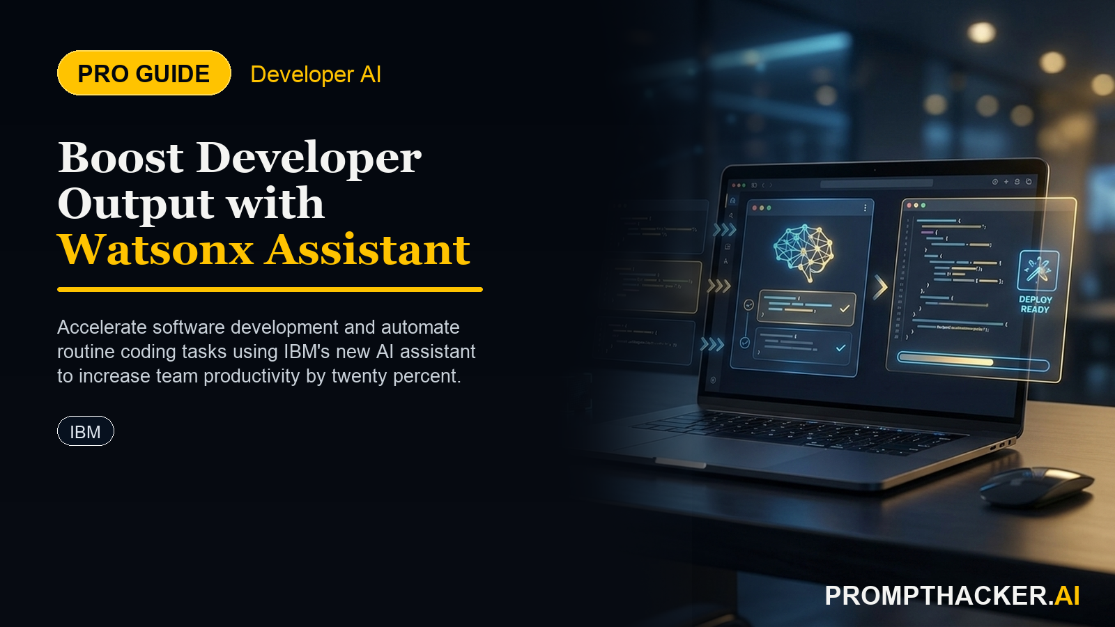 ibm watsonx ai assistant developer productivity