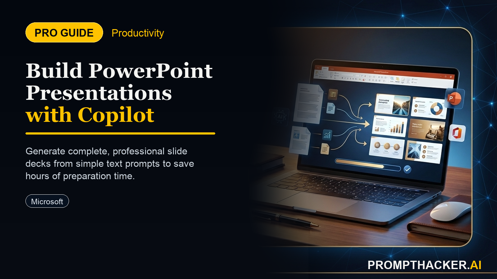 microsoft copilot powerpoint automates presentations
