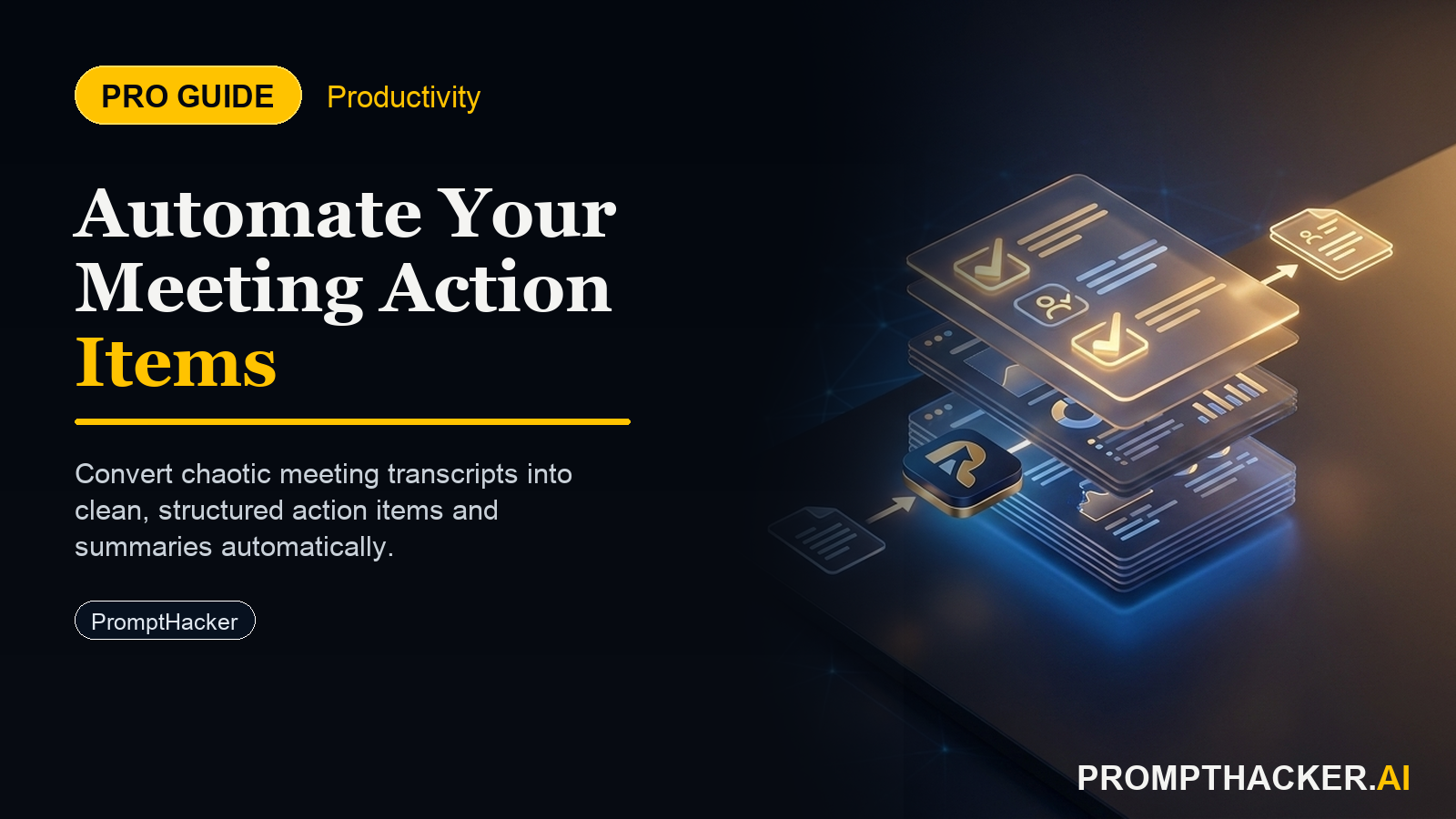 productivity gem streamlined meeting minutes ai