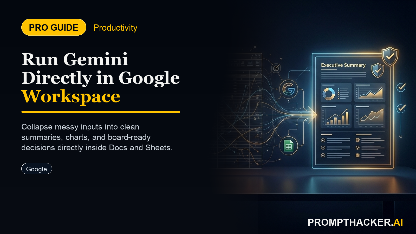 google gemini advanced integrates workspace