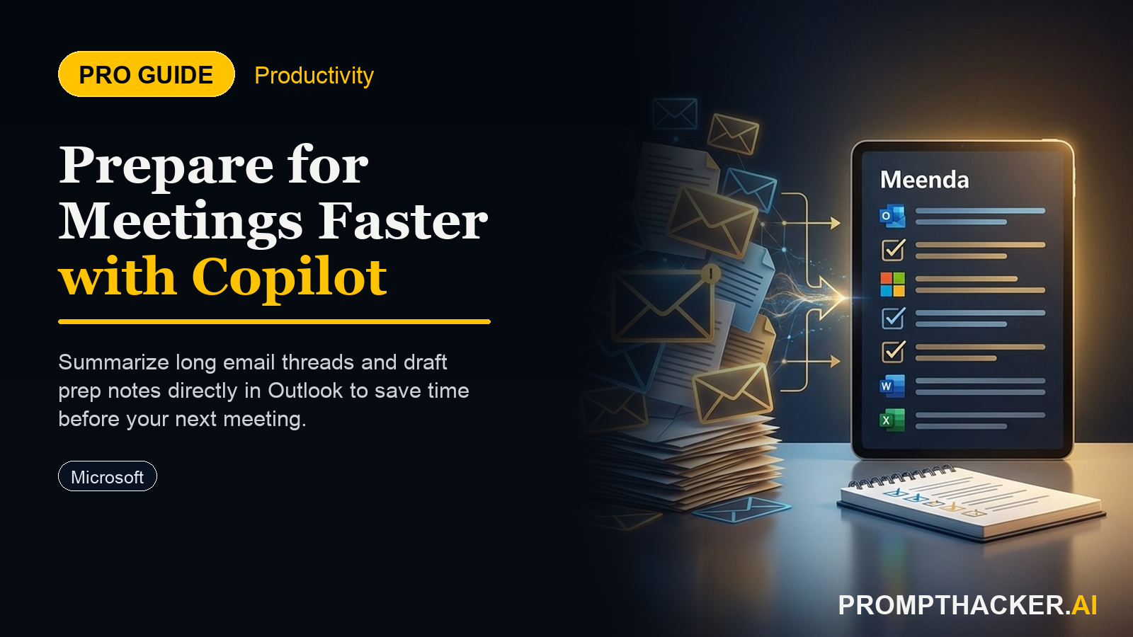microsoft copilot outlook meeting preparation