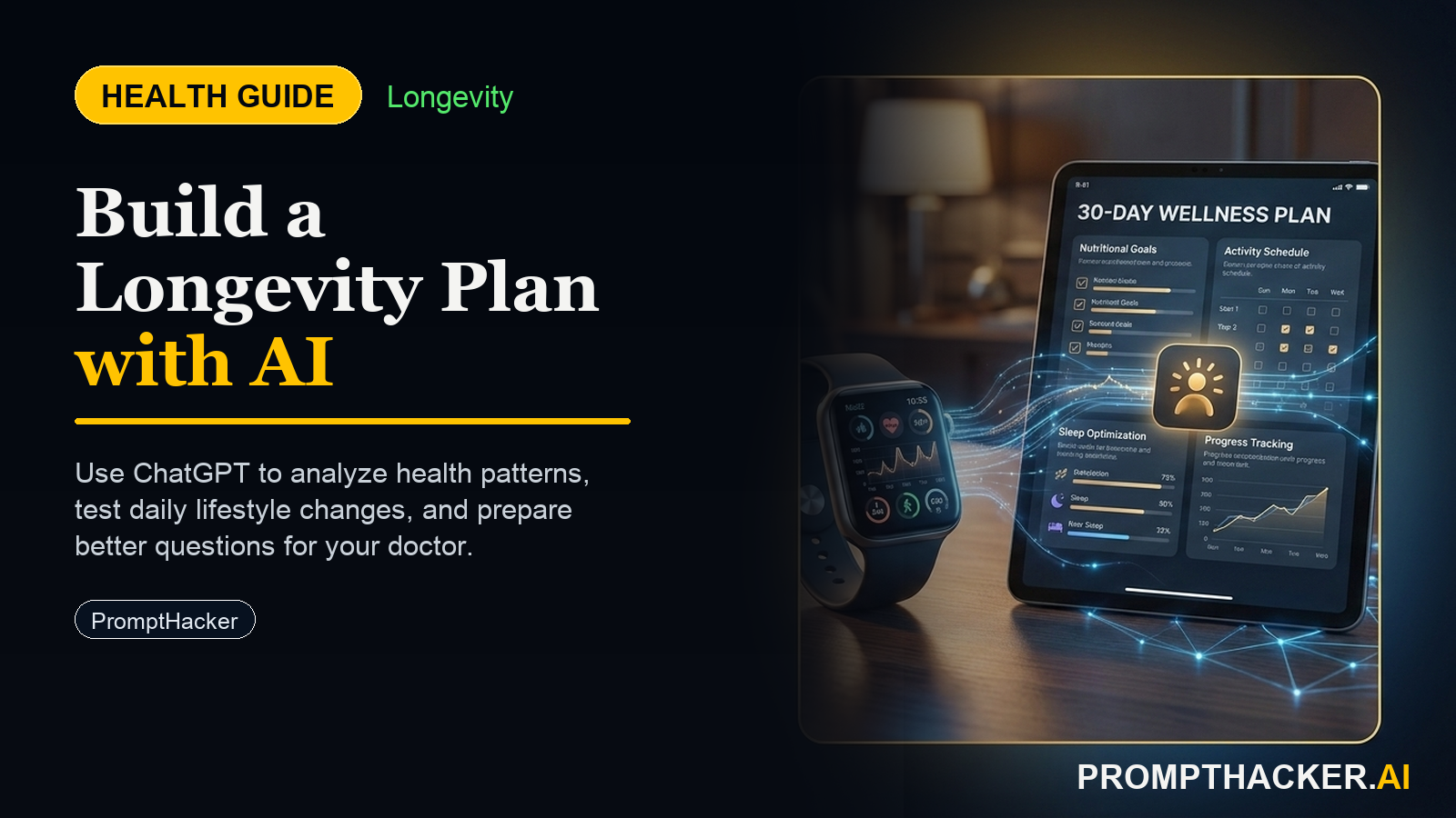 ai health tip longevity research action plan
