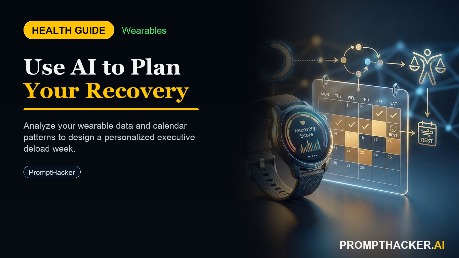 ai calendar recovery planning executive deload